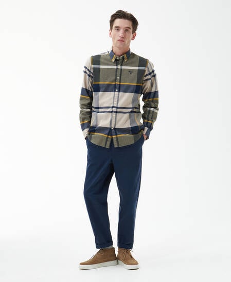 Iceloch Tailored Long-Sleeved Shirt Forest Mist