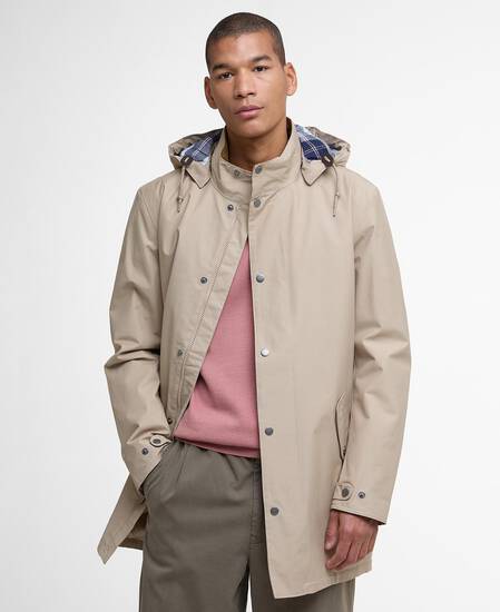 Giacca Chelsea Mac Washed Stone