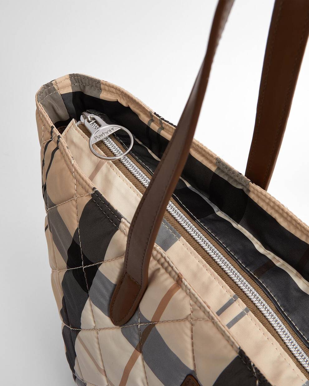 Wetherham Quilted Tartan Tote Bag