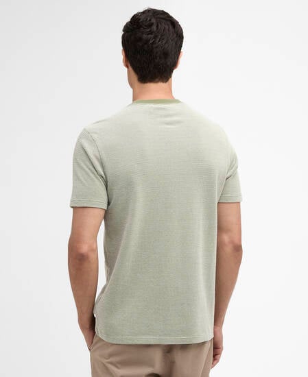 Halls Textured T-Shirt Burnt Olive