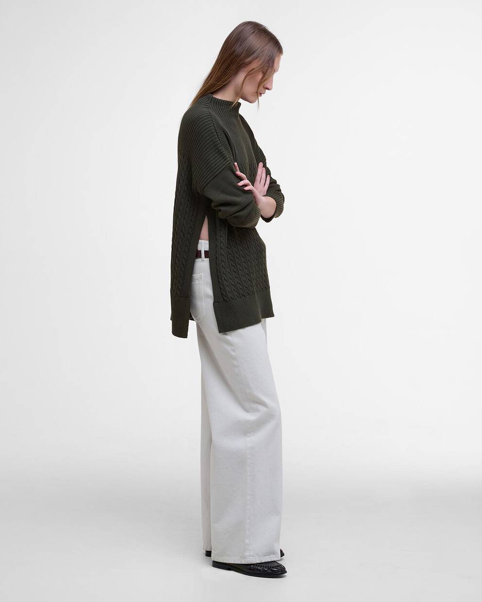 Stitch Guernsey Cape