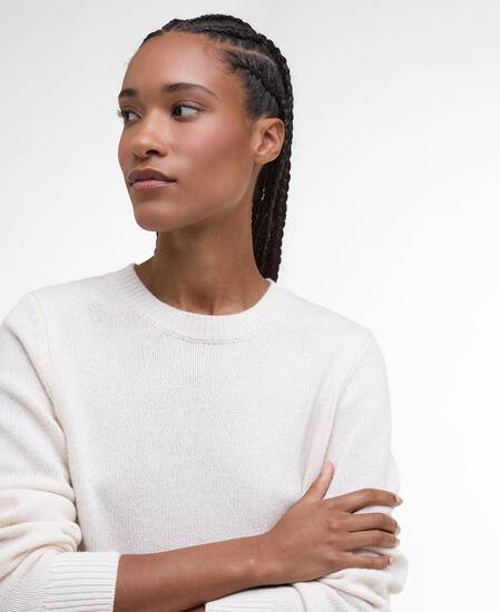 Woodhouse Crew Neck Jumper Ecru