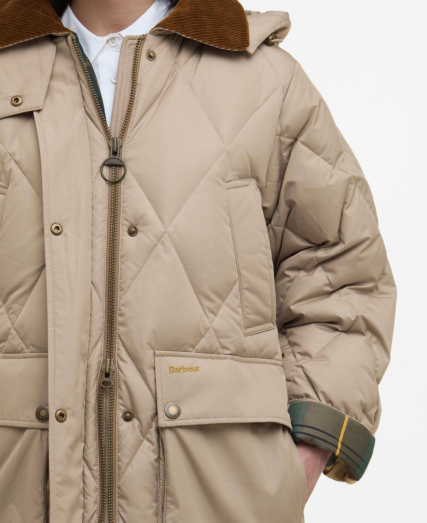 Longline Yasmin Down Puffer Jacket image number 4