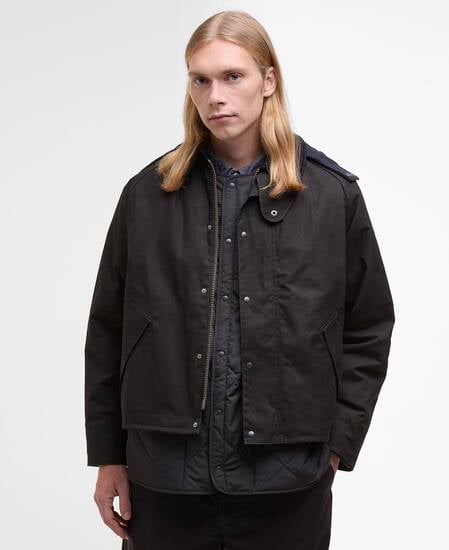 Barbour x Kaptain Sunshine Cruiser Casual Jacket Black