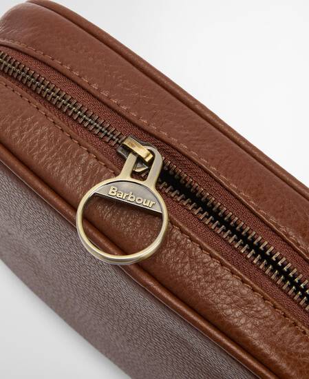 Daphne Leather Crossbody Bag Brown