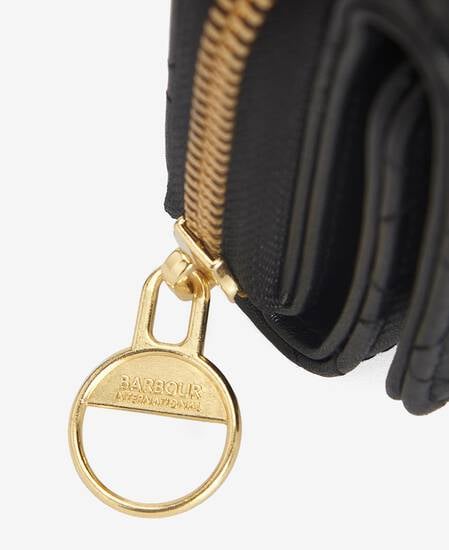 Aurora Tri-Fold Purse Classic Black