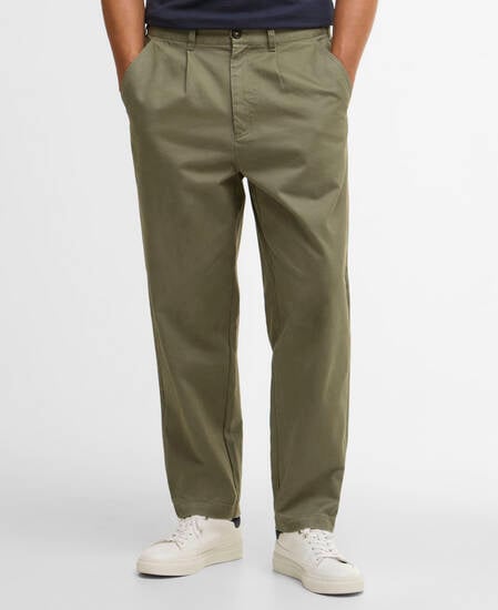 Classic Relaxed Chinos Burnt Olive