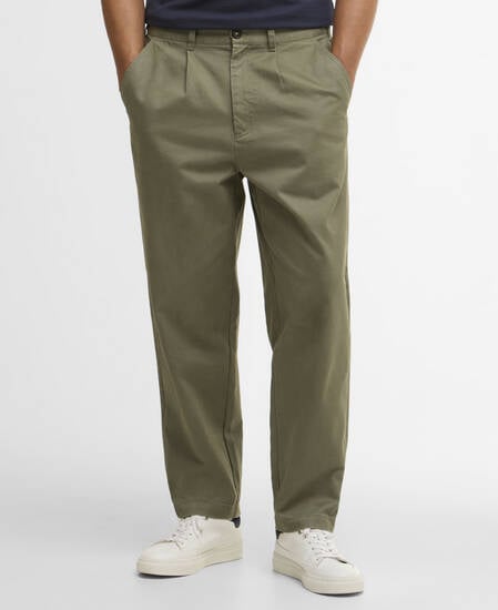 Classic Relaxed Chinos Burnt Olive
