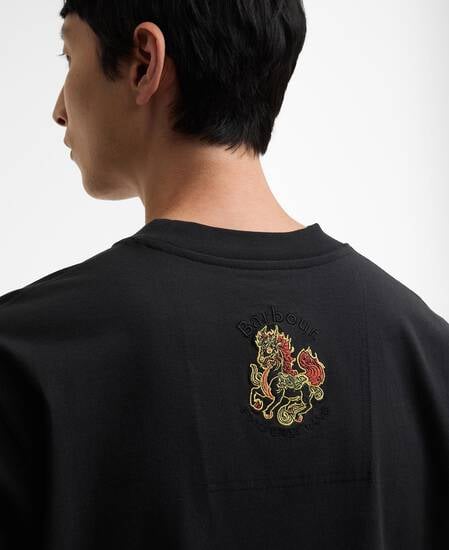 Barbour x Feng Chen Wang Graphic T-Shirt Black