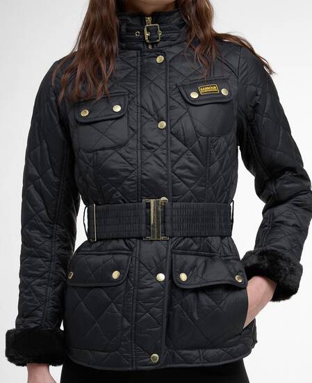 Modern International Polarquilt Jacket Black-Black