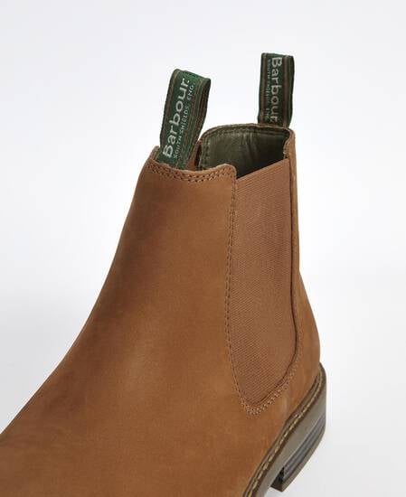 Farsley Chelsea Boots Dark Tan