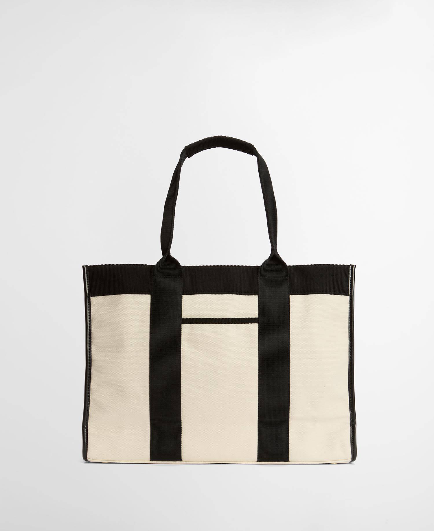 Selena Large Tote Bag Ecru image number 2