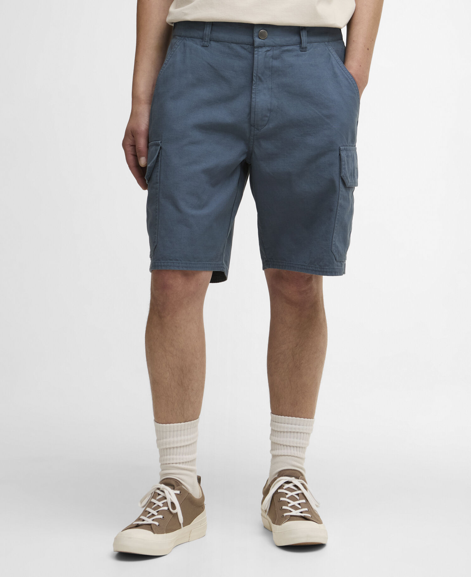 Draftmen Relaxed Cargo Short Dusk Blue