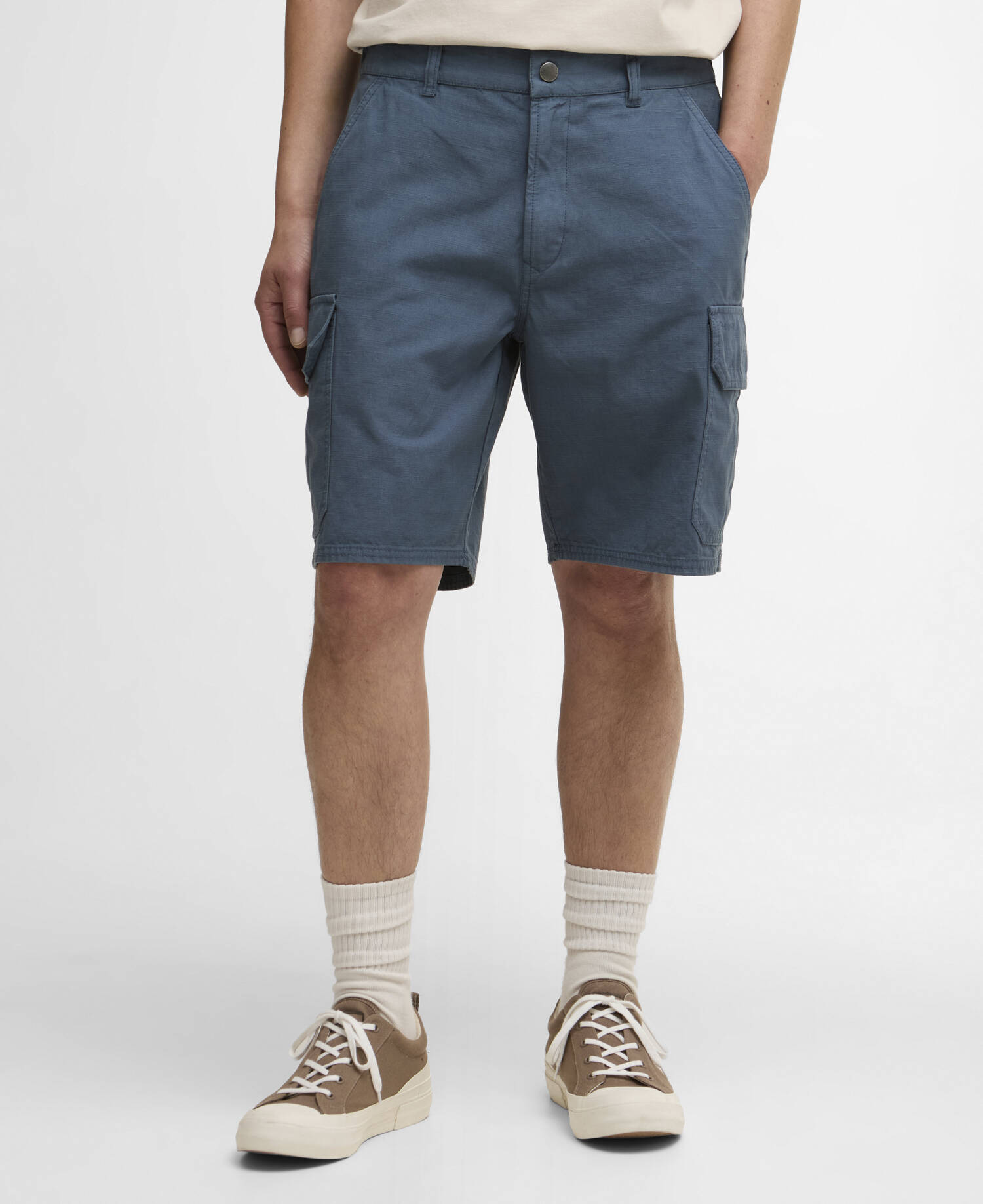 Draftmen Relaxed Cargo Short Dusk Blue image number 1