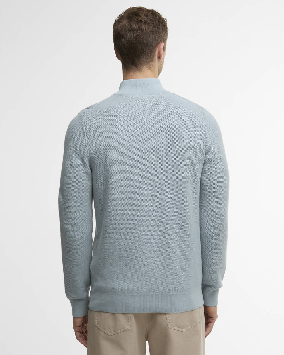 Essential Honeycomb Quarter-Zip Jumper