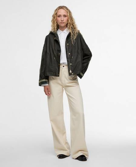 Giacca cerata Ryedale Archive Olive/Ancient Tartan