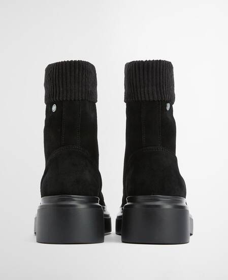 Imelda Zip-Front Ankle Boots