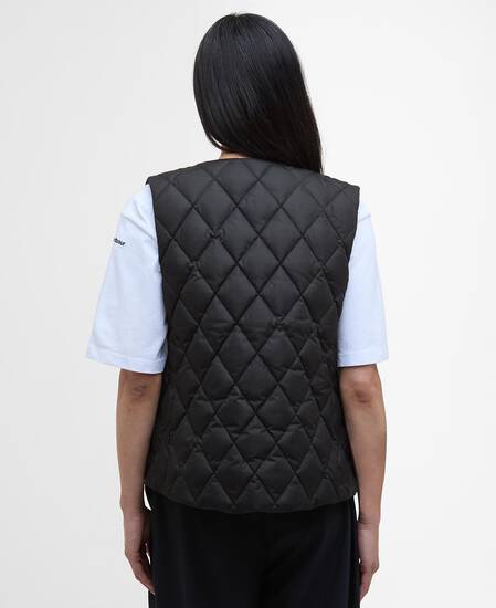 Gilet in piumino d'oca Fiona Black/Classic