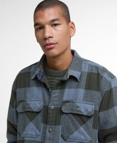 Bertow Relaxed Long-Sleeved Shirt Forest