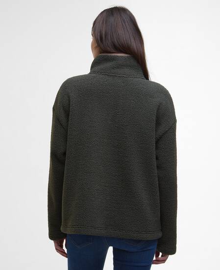 Bamburgh Half-Zip Fleece Olive