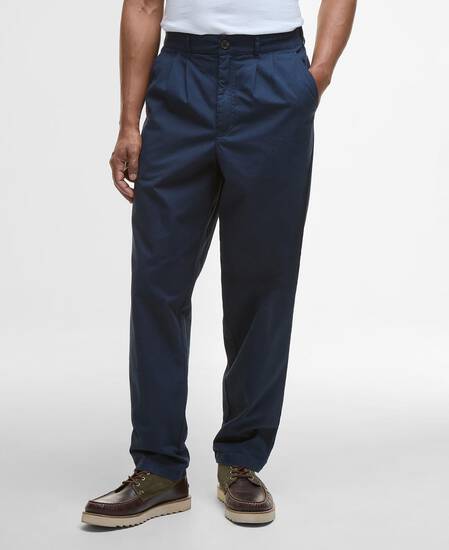 Cole Relaxed Trousers Navy