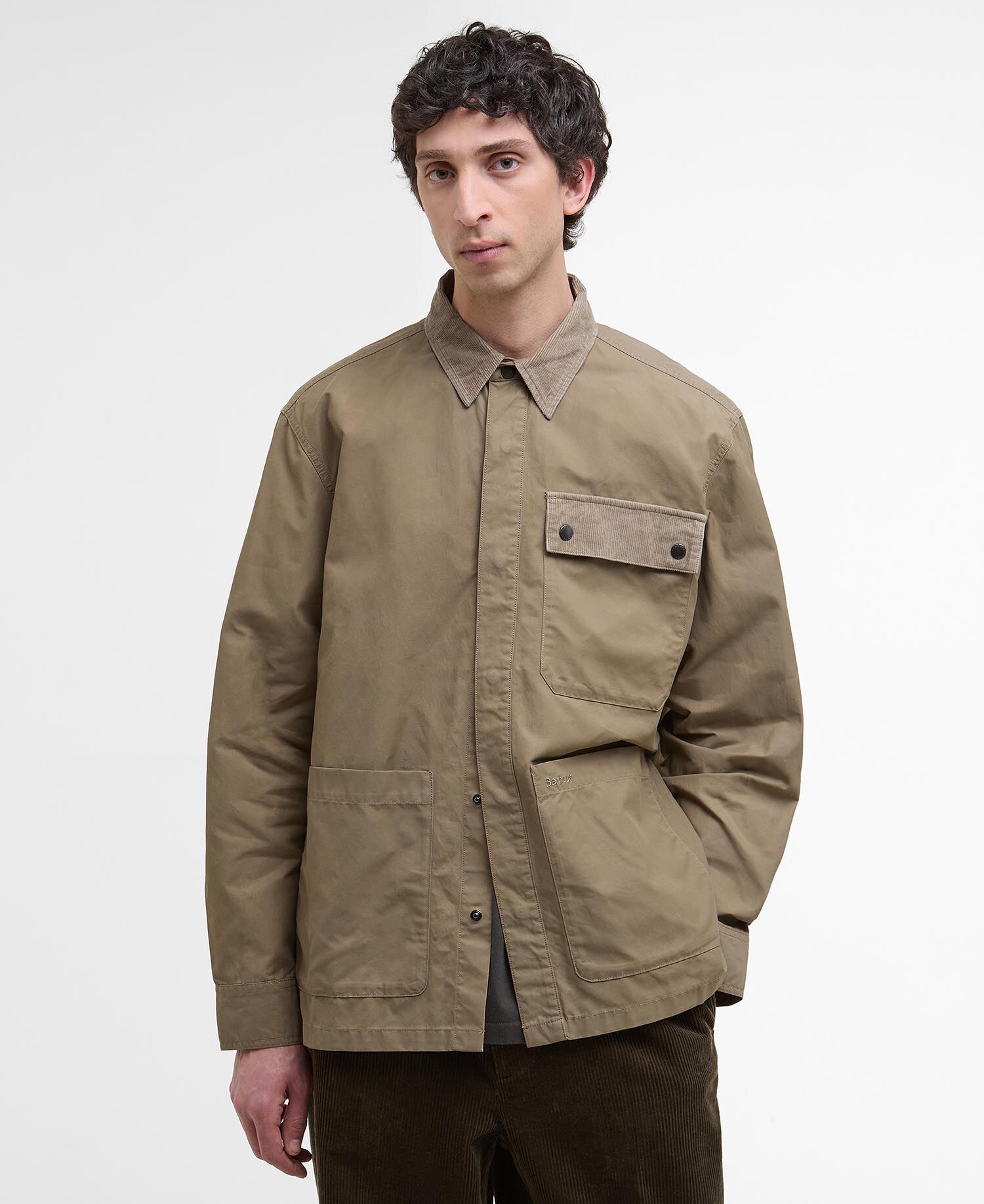 Buy Silverbay Oversized Twill Overshirt for USD 300.00 | BARBOUR_US