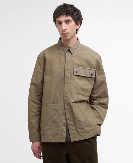 Overshirt Silverbay Oversized Twill British Khaki