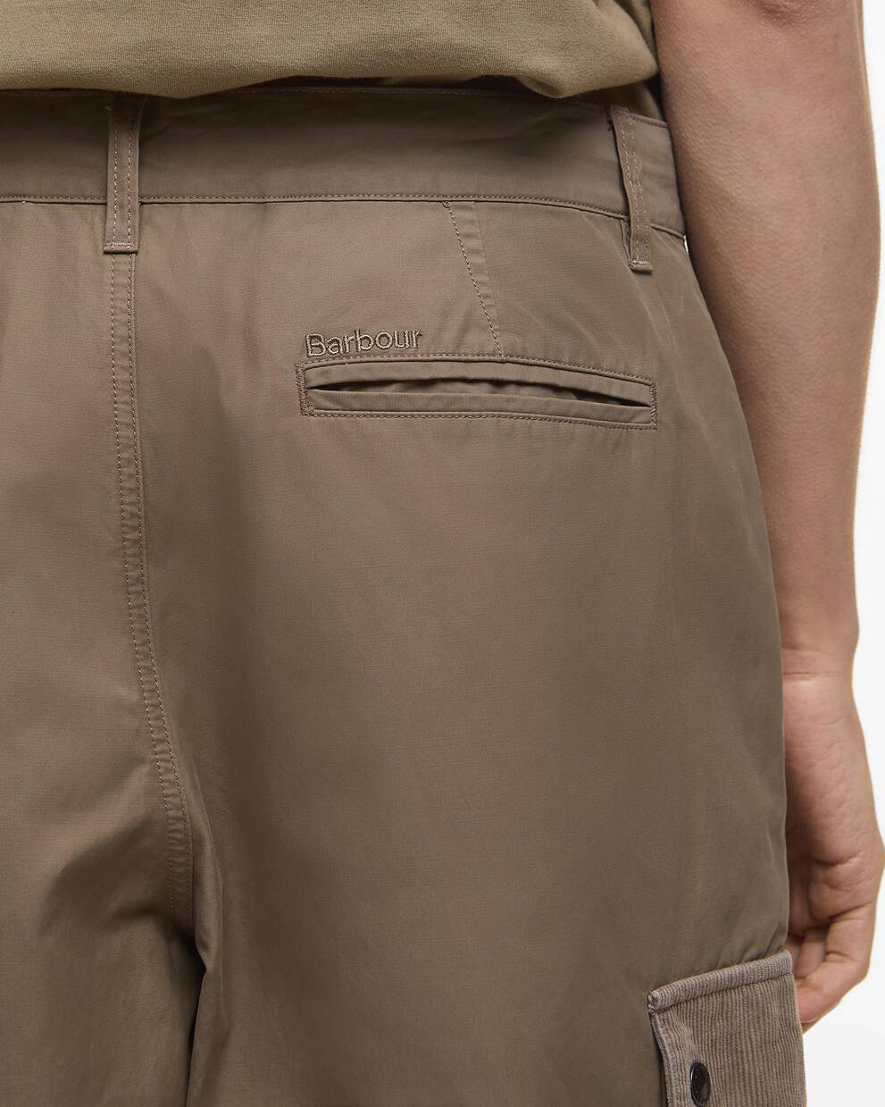 Pantaloni oversize in twill Silverbay