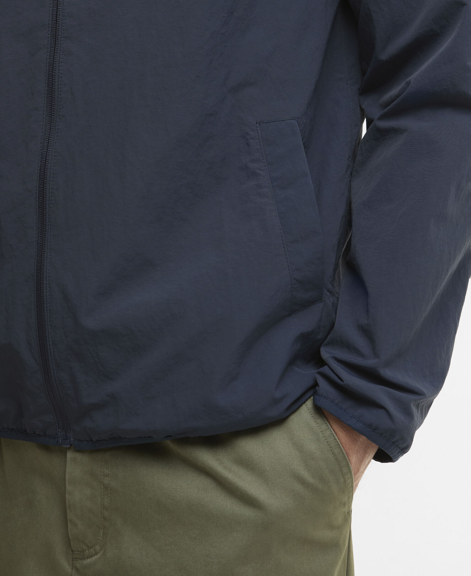 Reversible Kemble Showerproof Jacket Navy