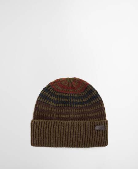 Harray Beanie Olive/Fired Brick Harray Beanie Olive/Fired Brick