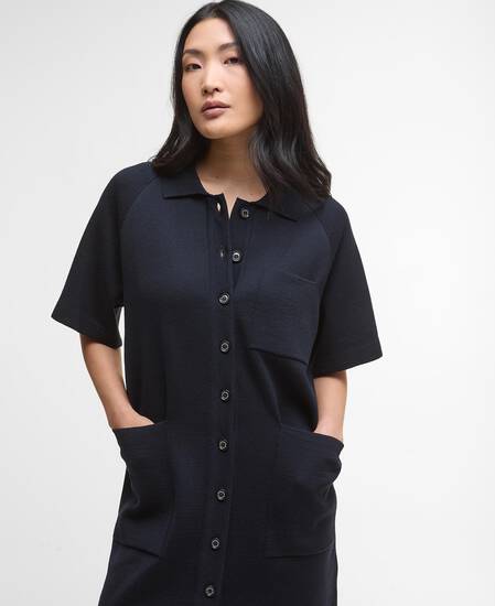 Abito midi in maglia Grace Navy