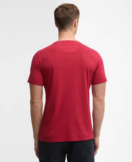 Washed Tartan T-Shirt Washed Red