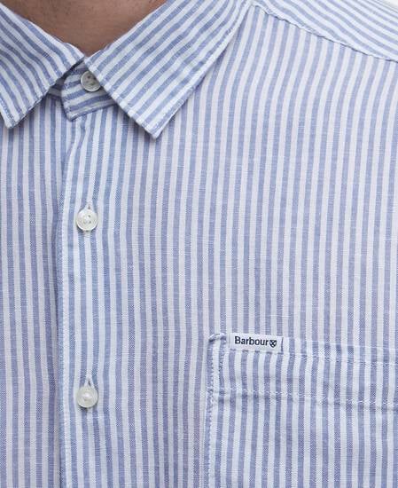 Deerpark Regular Short-Sleeved Shirt Classic Navy