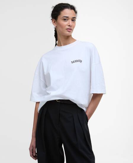 Claydon Oversized T-Shirt White