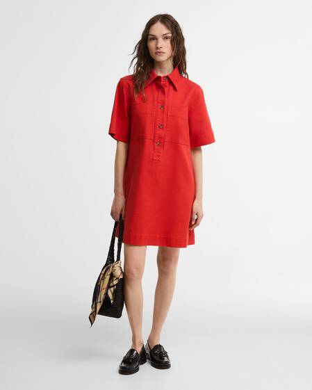 Launton Mini Dress Vermillion