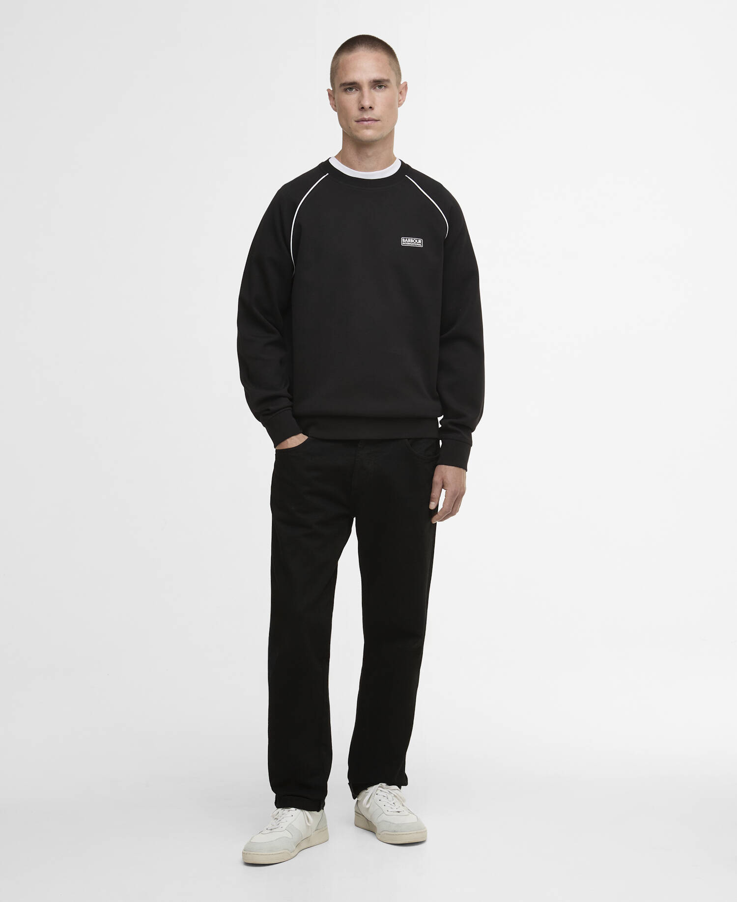 Markford Crew Jumper Black image number 1