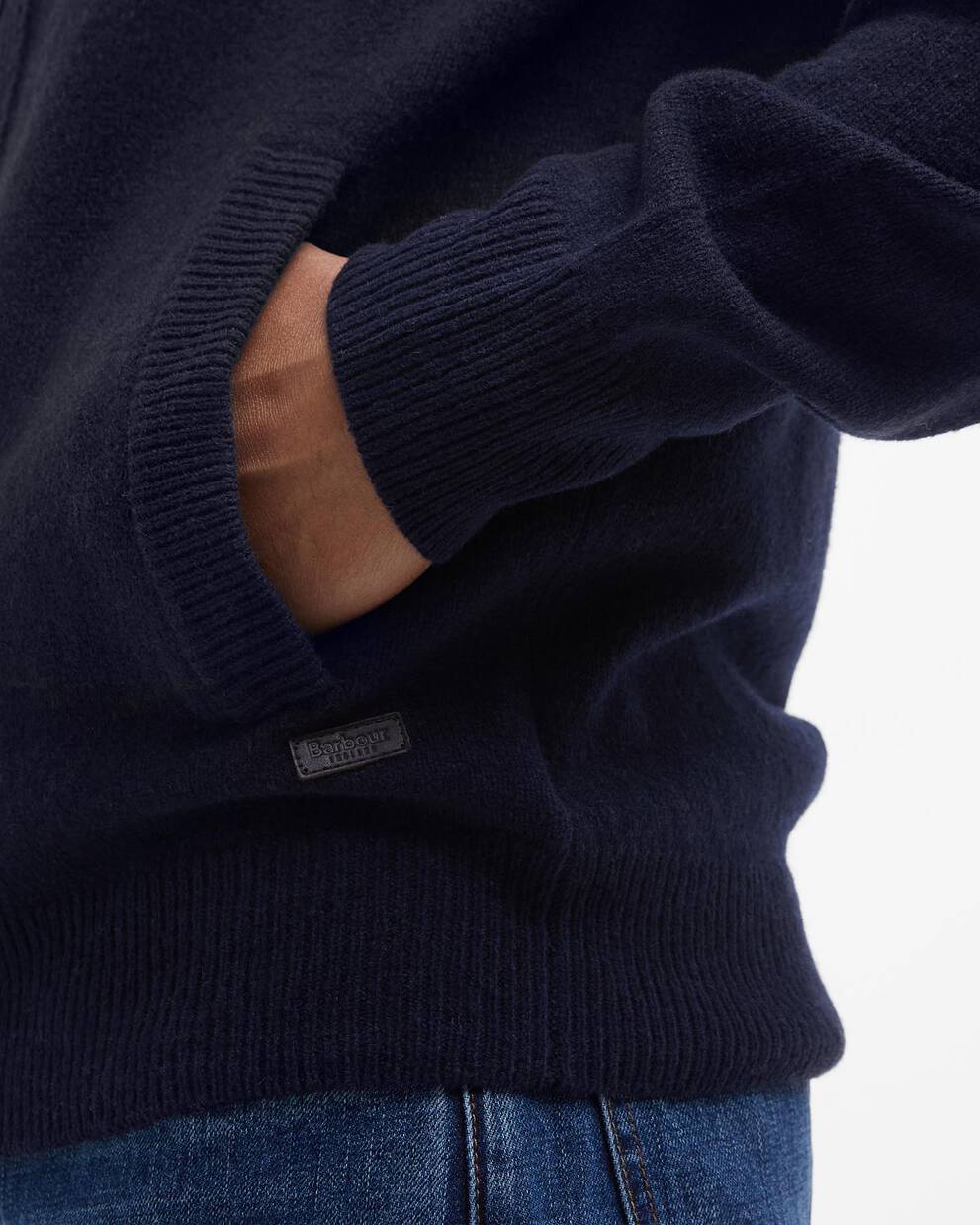 Essential Elbow-Patch Cardigan