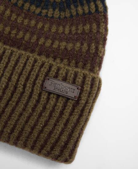Harray Beanie Olive/Fired Brick Harray Beanie Olive/Fired Brick