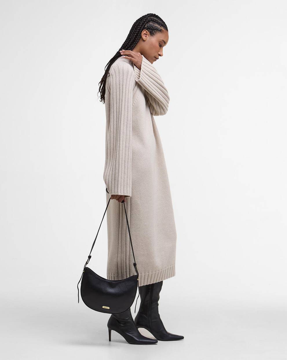 Abito midi in maglia Vera