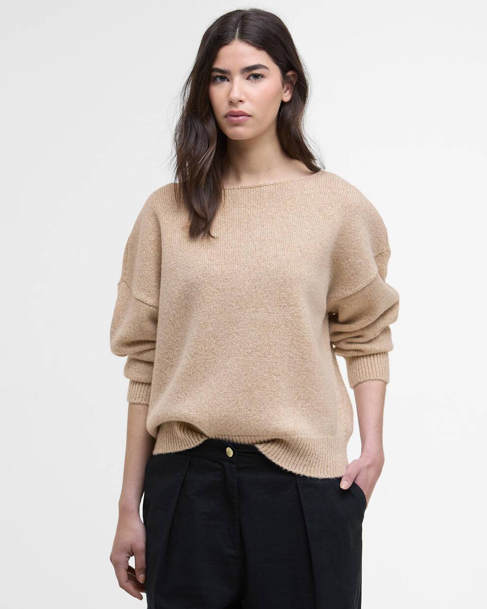 Juliana Boat-Neck Jumper