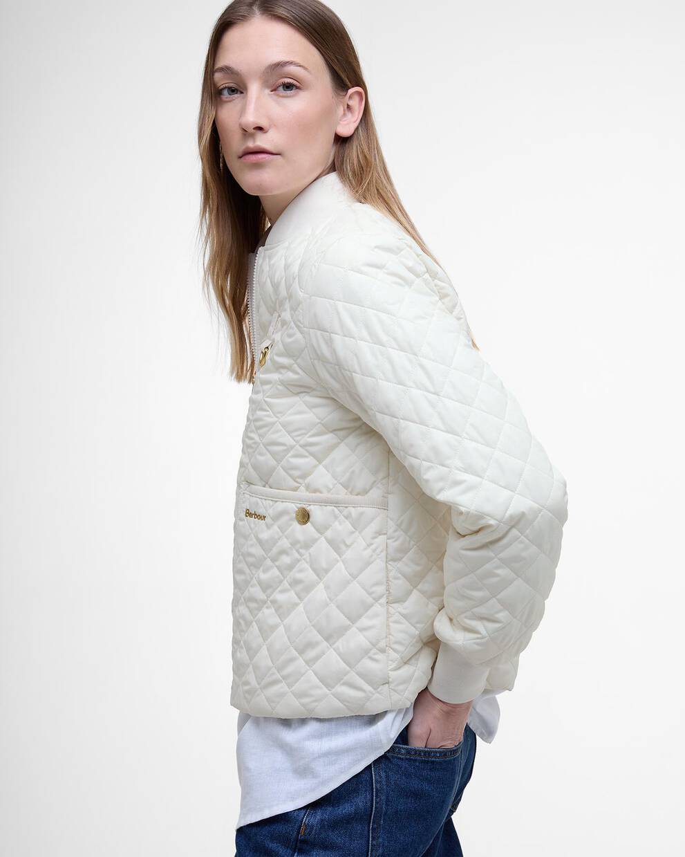 Reyna Quilted Bomber Jacket