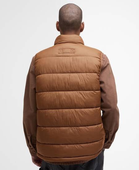 Offshore Quilted Gilet Umber