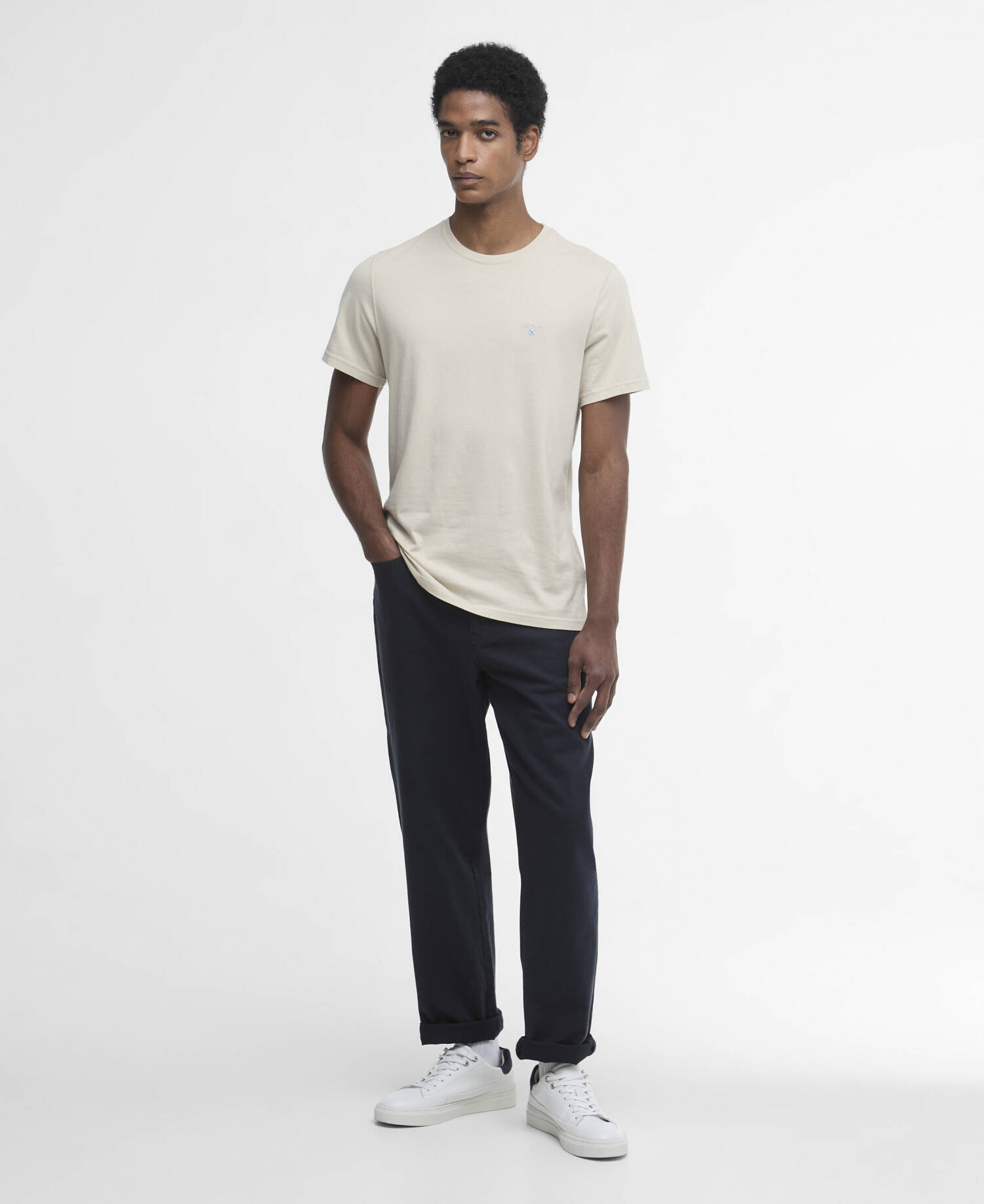 Tartan Sports T-Shirt Mist image number 1