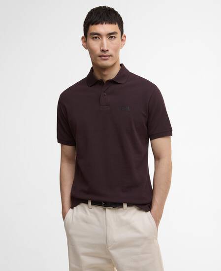 Essential Polo Shirt Java Red Essential Polo Shirt Java Red