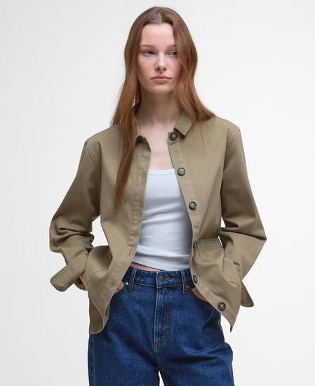 Lyndale Overshirt Dusky Green