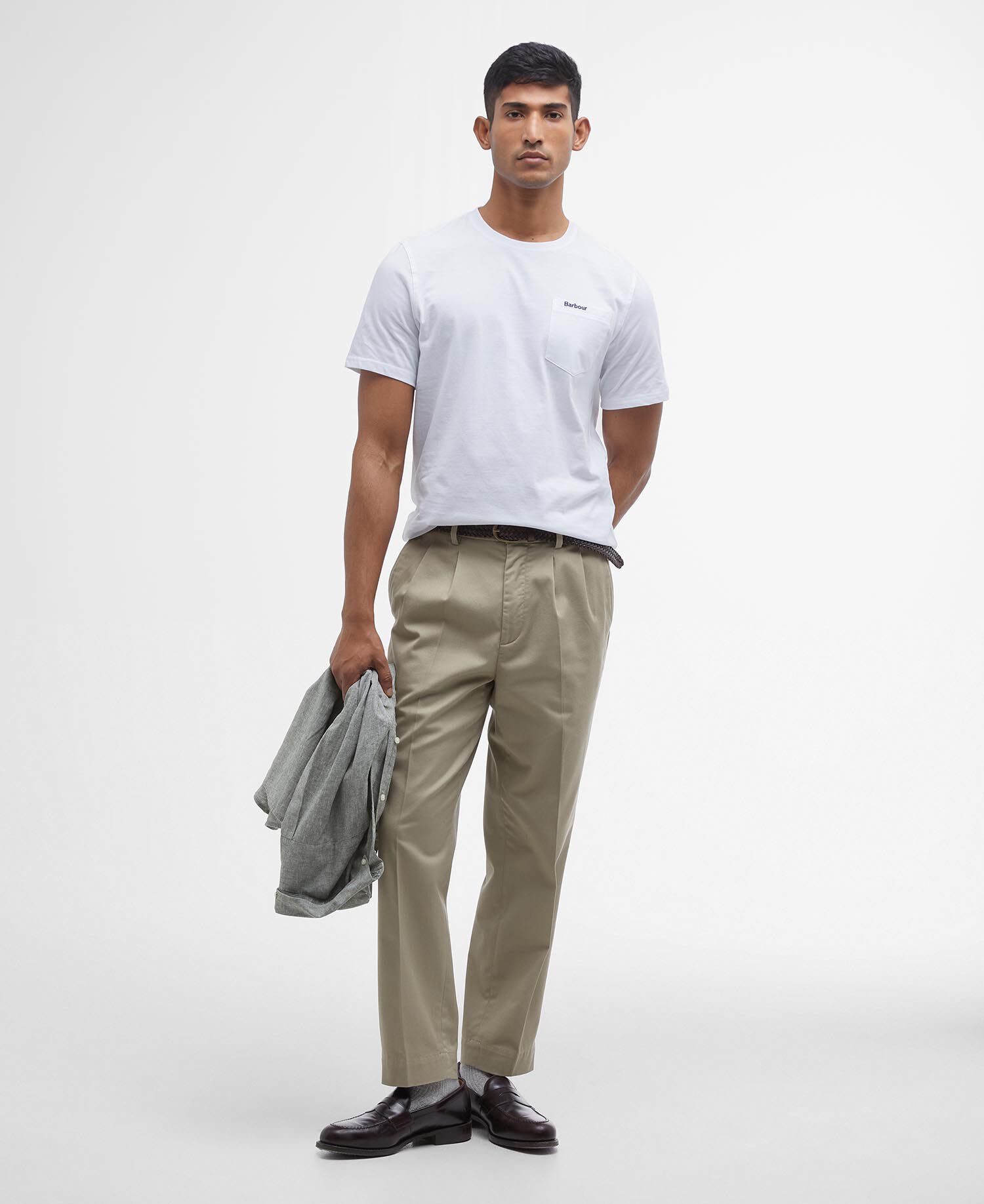 Langdon Pocket T-Shirt Classic White