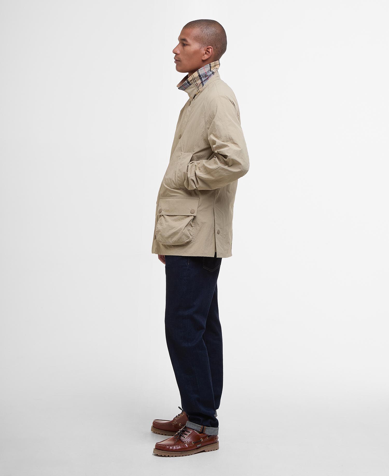 Ashby Showerproof Jacket Washed Stone