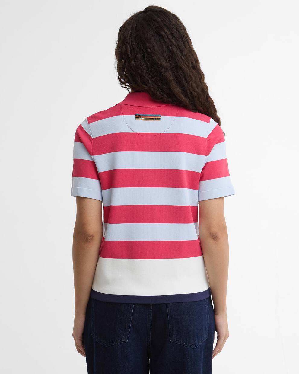 Paul Smith Loves Barbour Strickpoloshirt Felton Striped