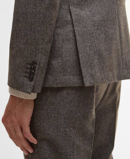 Kensington Check Blazer Brown Kensington Check Blazer Brown