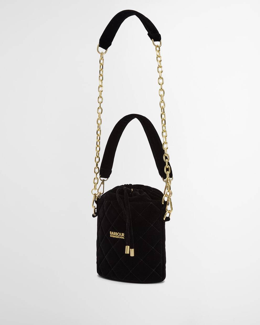 Balham Quilted Mini Bucket Bag
